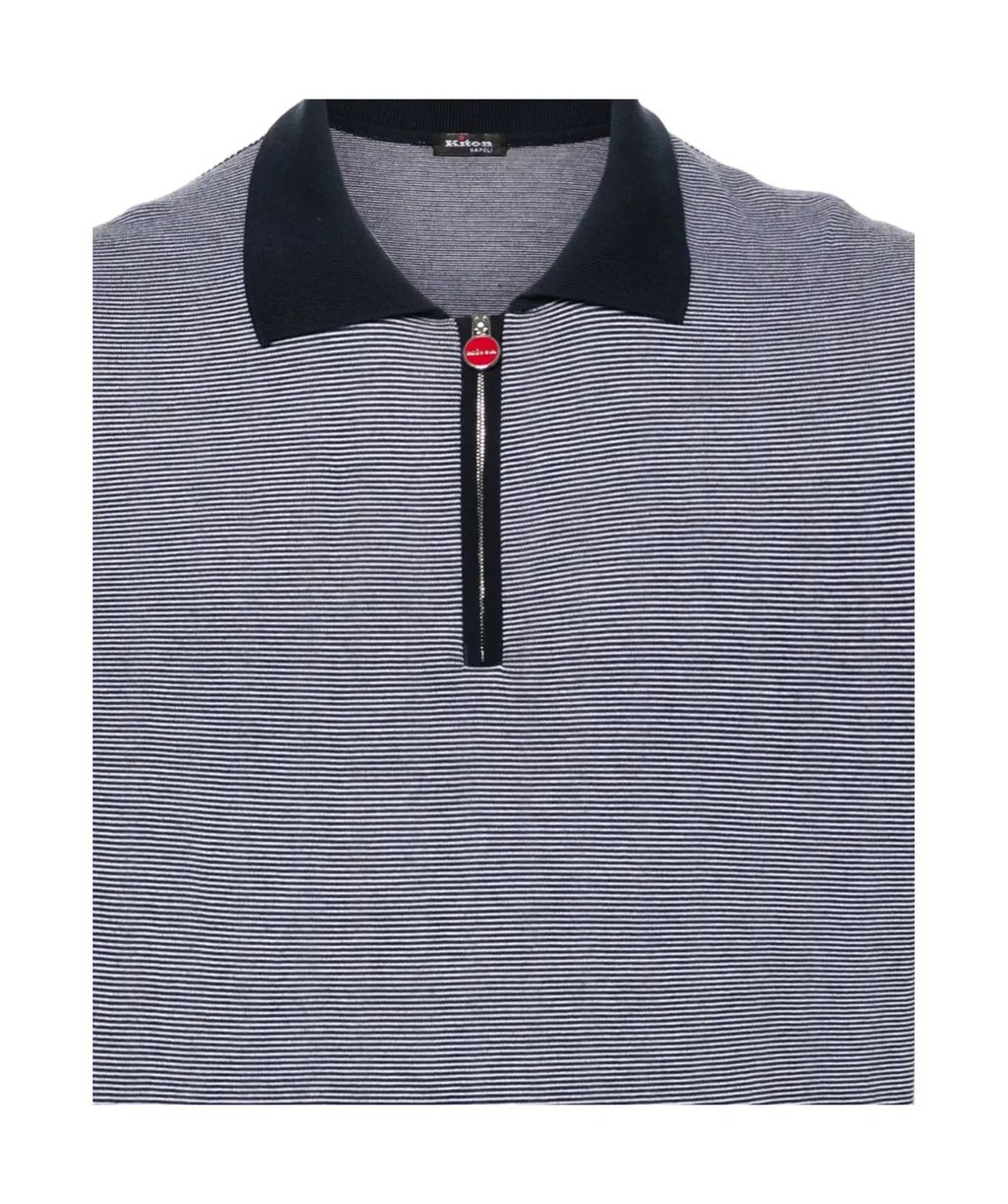 Zip-Up Polo Shirt
