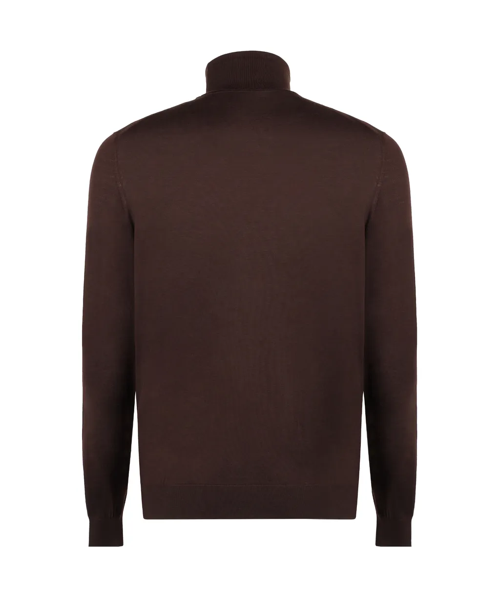 Turtleneck Knit Pullover