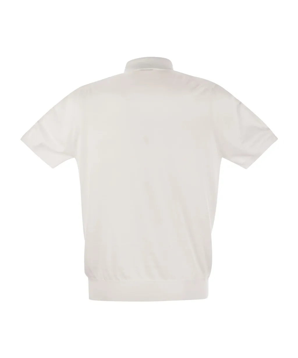 Short-Sleeved Polo Shirt