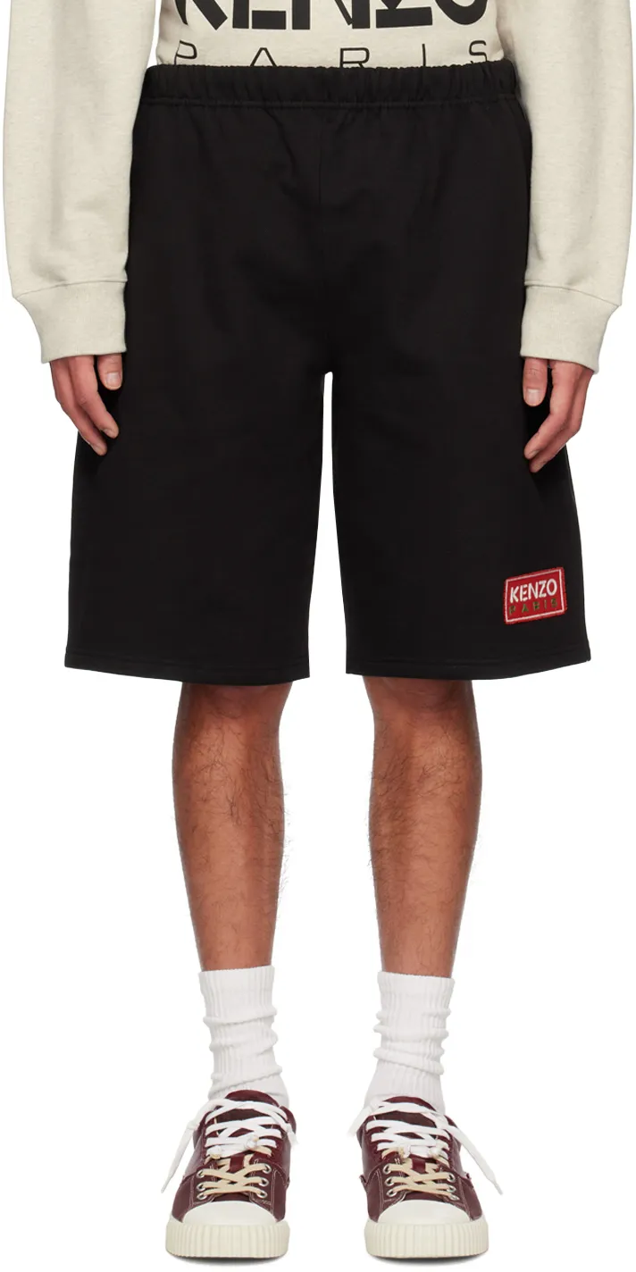 Logo Patch Bermuda Shorts