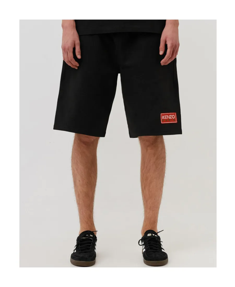 Logo Patch Bermuda Shorts