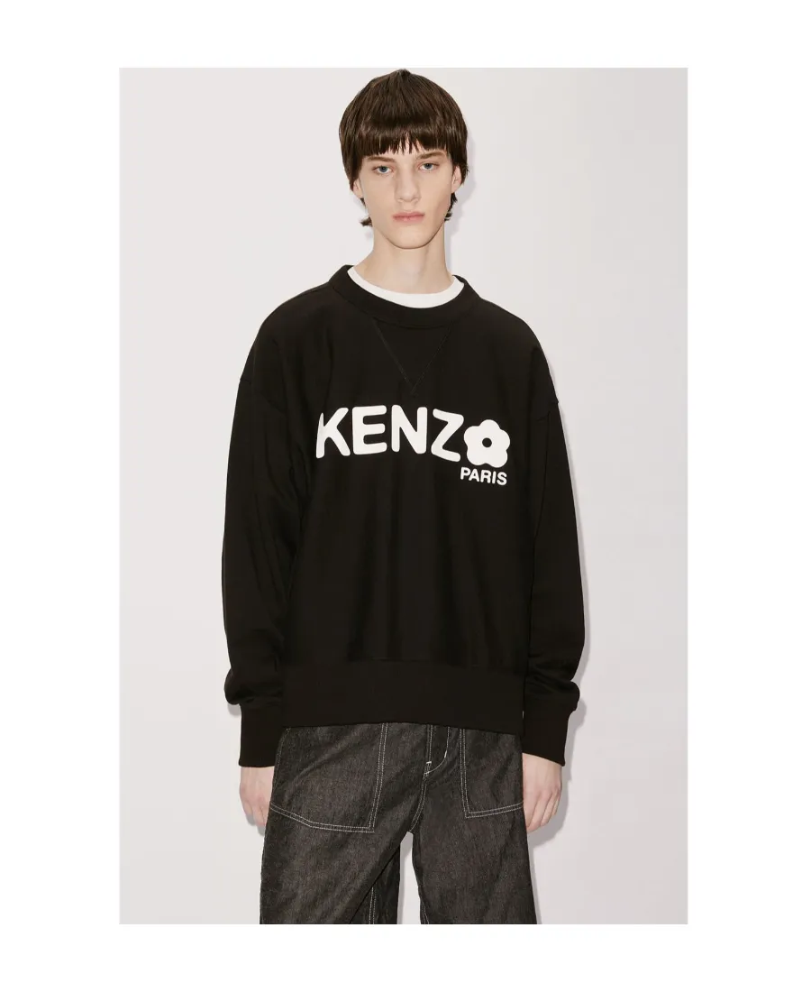 Logo Printed Crewneck Sweatshirt