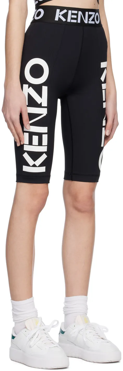 Logo Printed Knee-Length Shorts