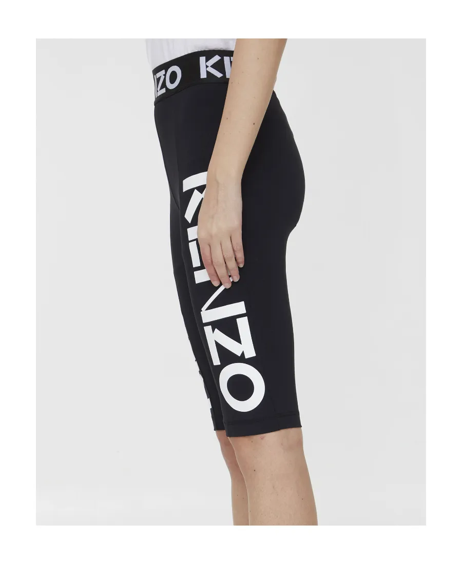 Logo Printed Knee-Length Shorts
