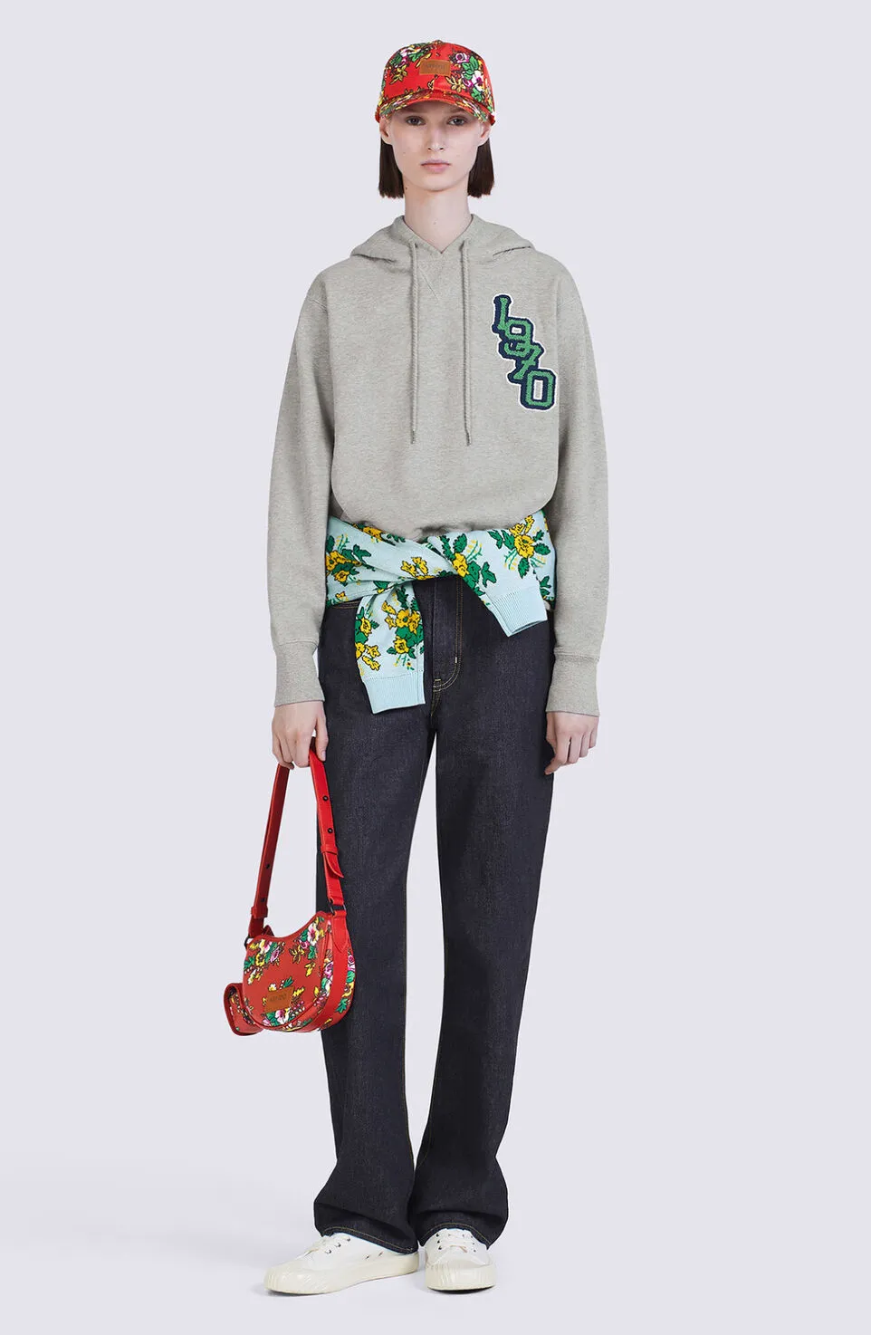 Tiger Varsity Oversized Hoodie