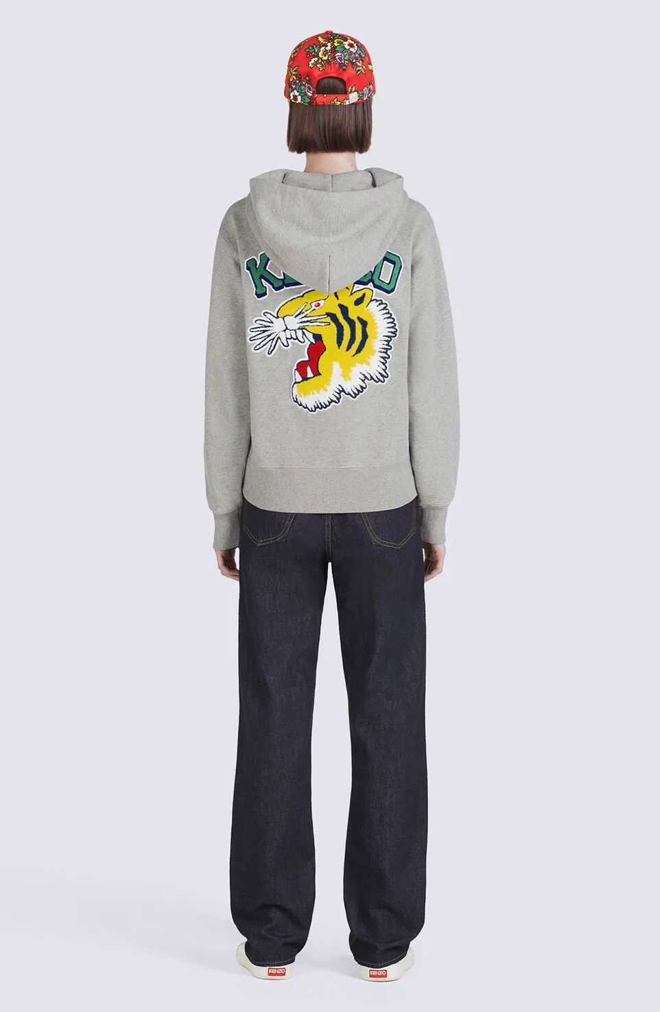 Tiger Varsity Oversized Hoodie