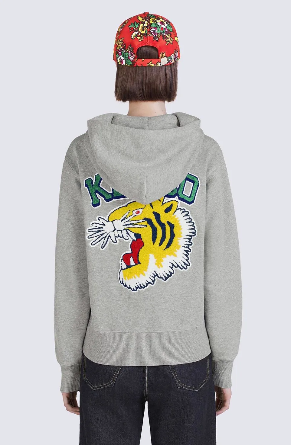 Tiger Varsity Oversized Hoodie