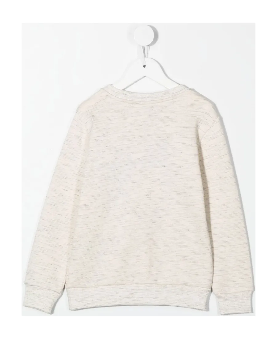 Embroidered Tiger Crew Neck Sweatshirt