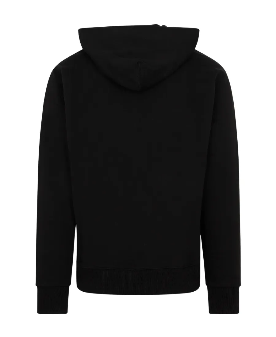 Boke Flower Printed Long-Sleeved Hoodie