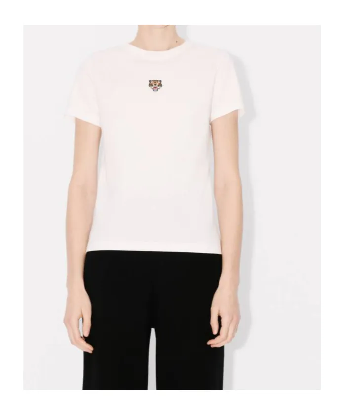 Tiger Patch Crewneck T-Shirt