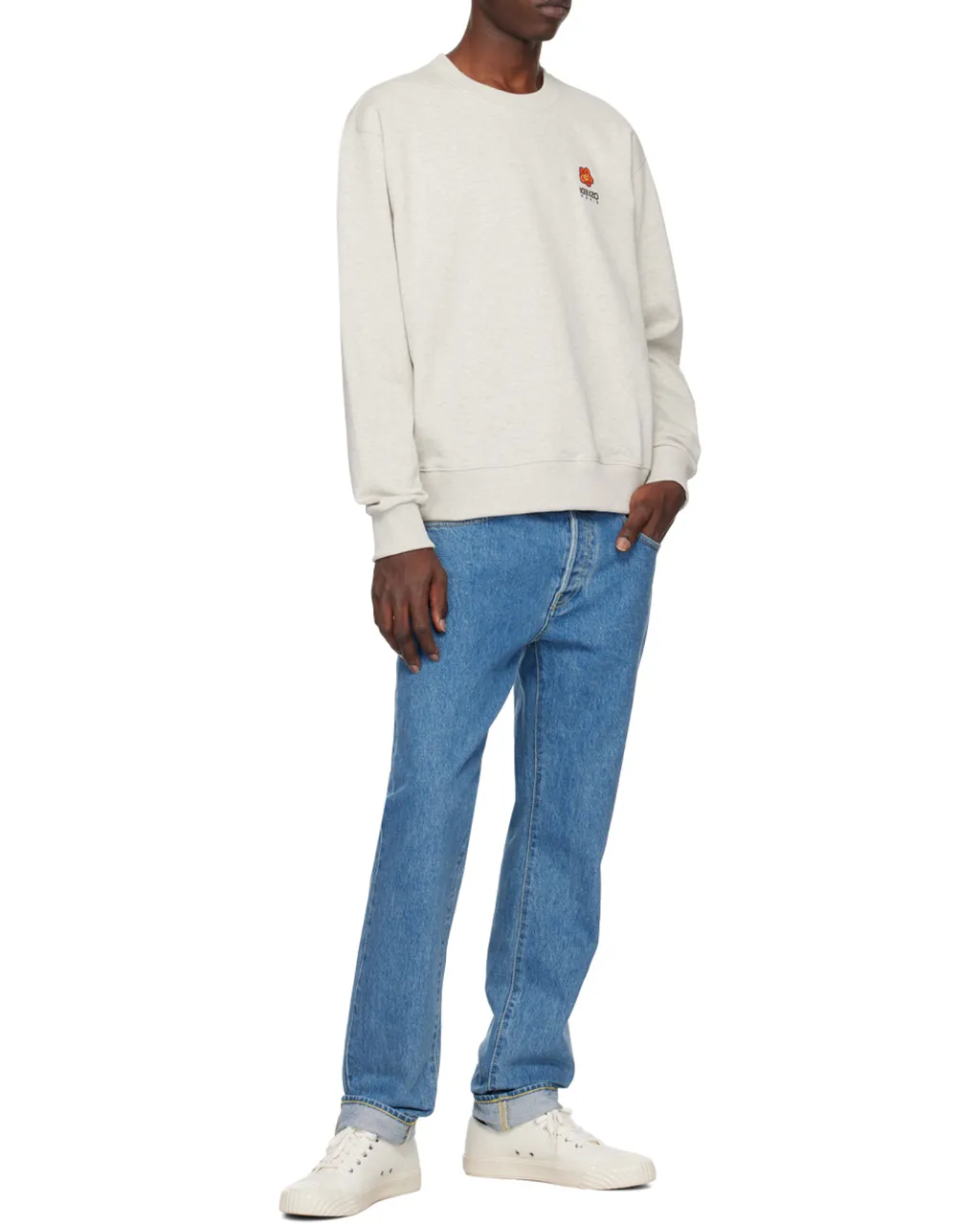 Logo-Embroidered Crewneck Sweatshirt