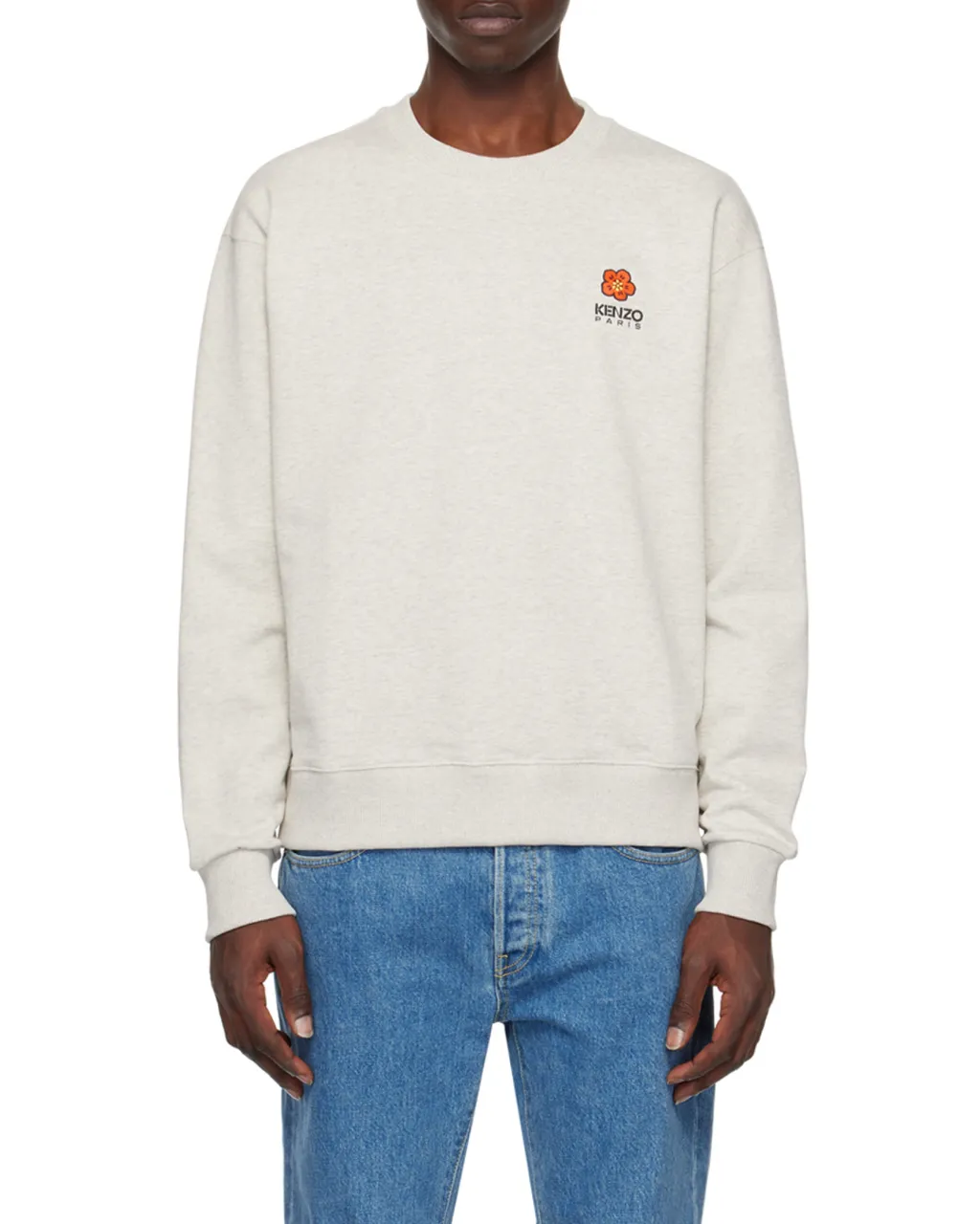 Logo-Embroidered Crewneck Sweatshirt