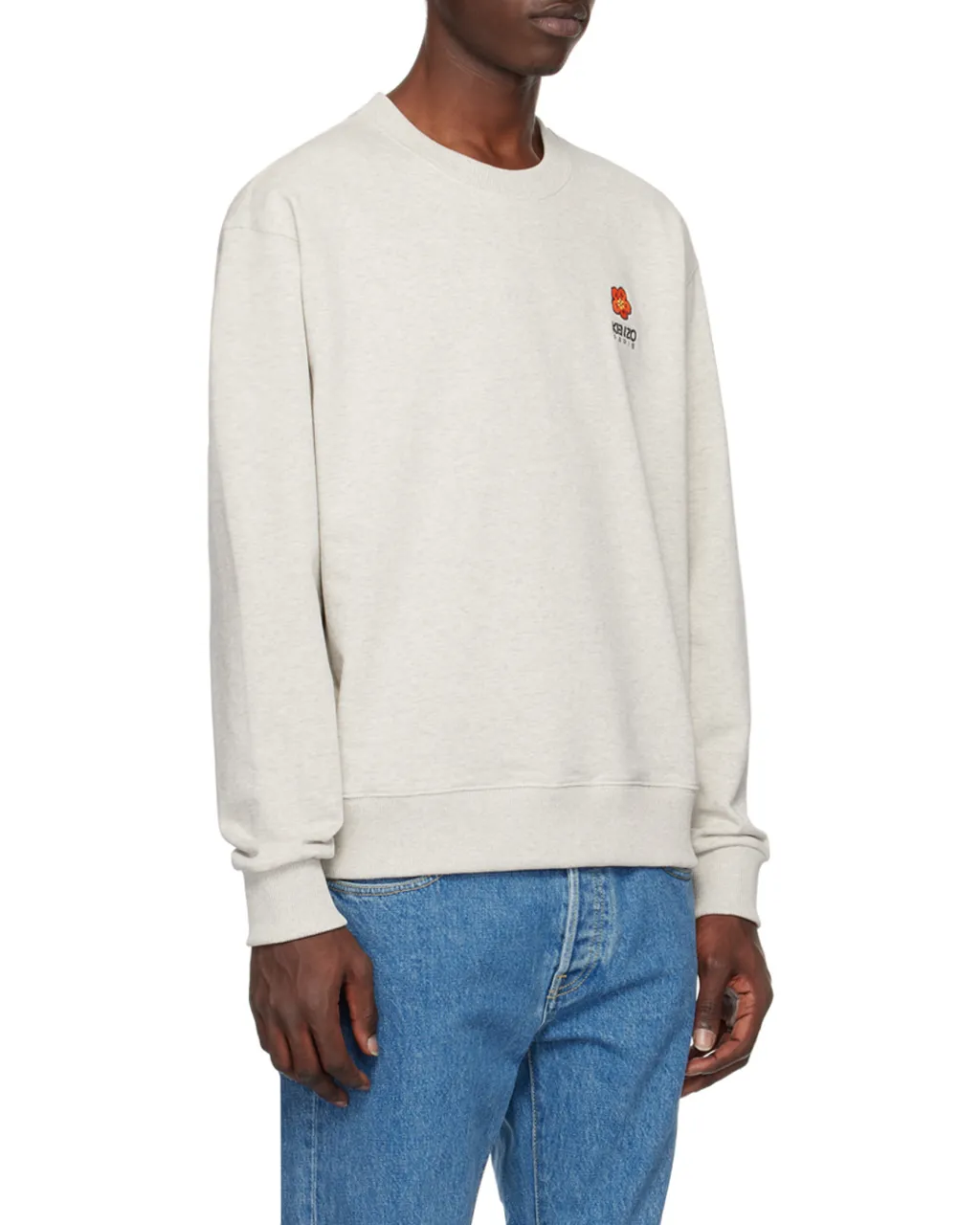 Logo-Embroidered Crewneck Sweatshirt