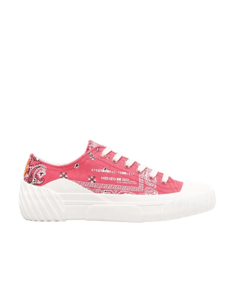 Tiger-Crest Low-Top Sneakers