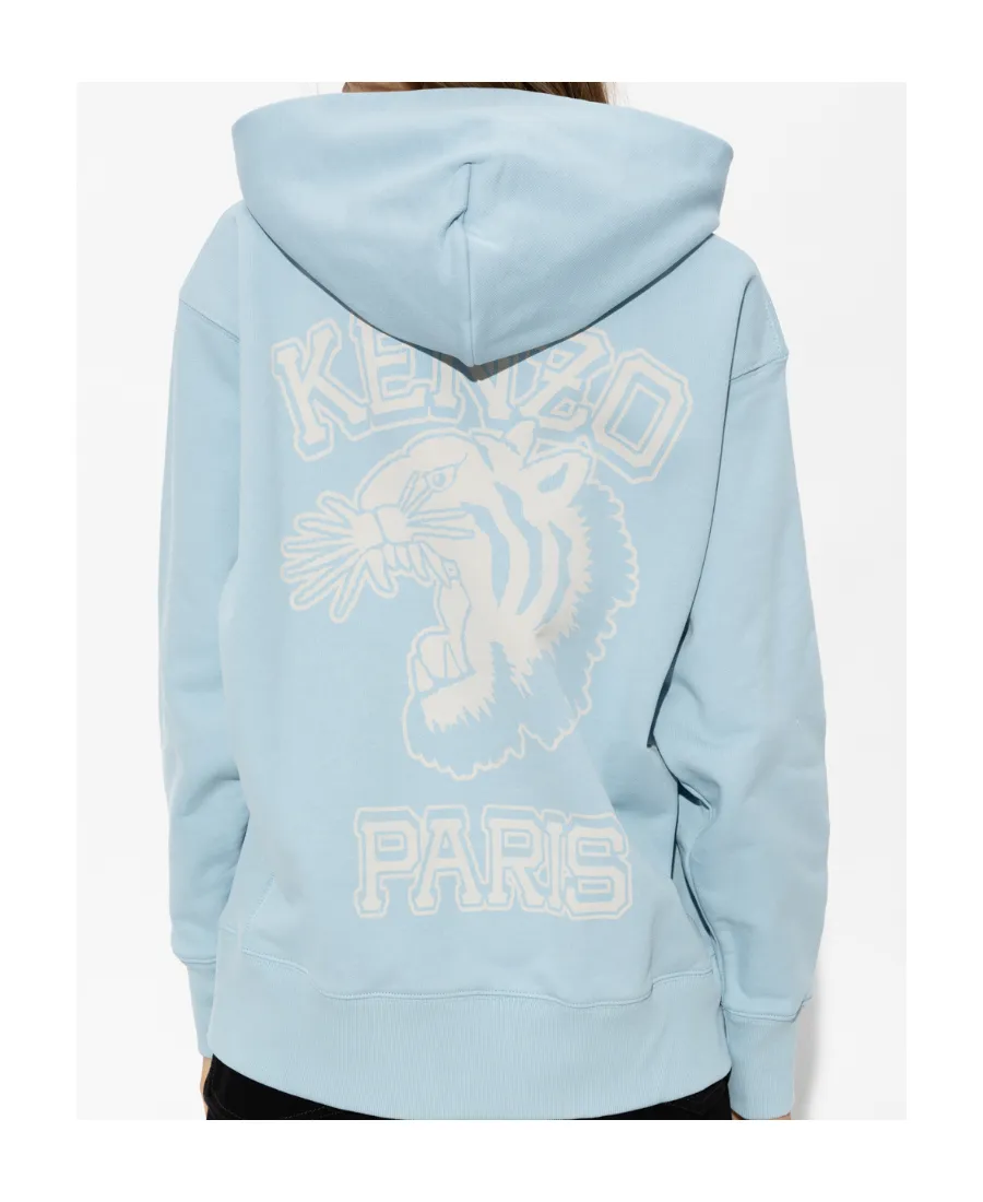 Logo Printed Oversized Hoodie