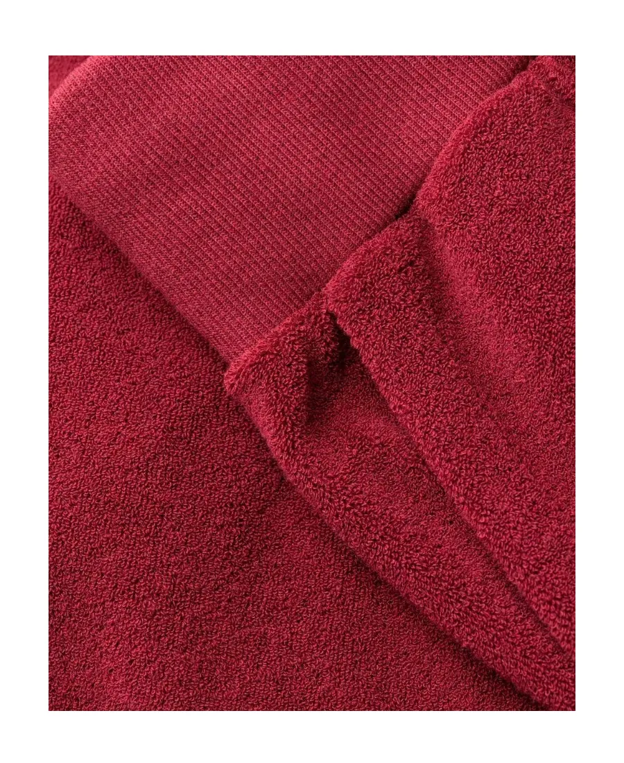 Terry Cloth Wide-Leg Trousers