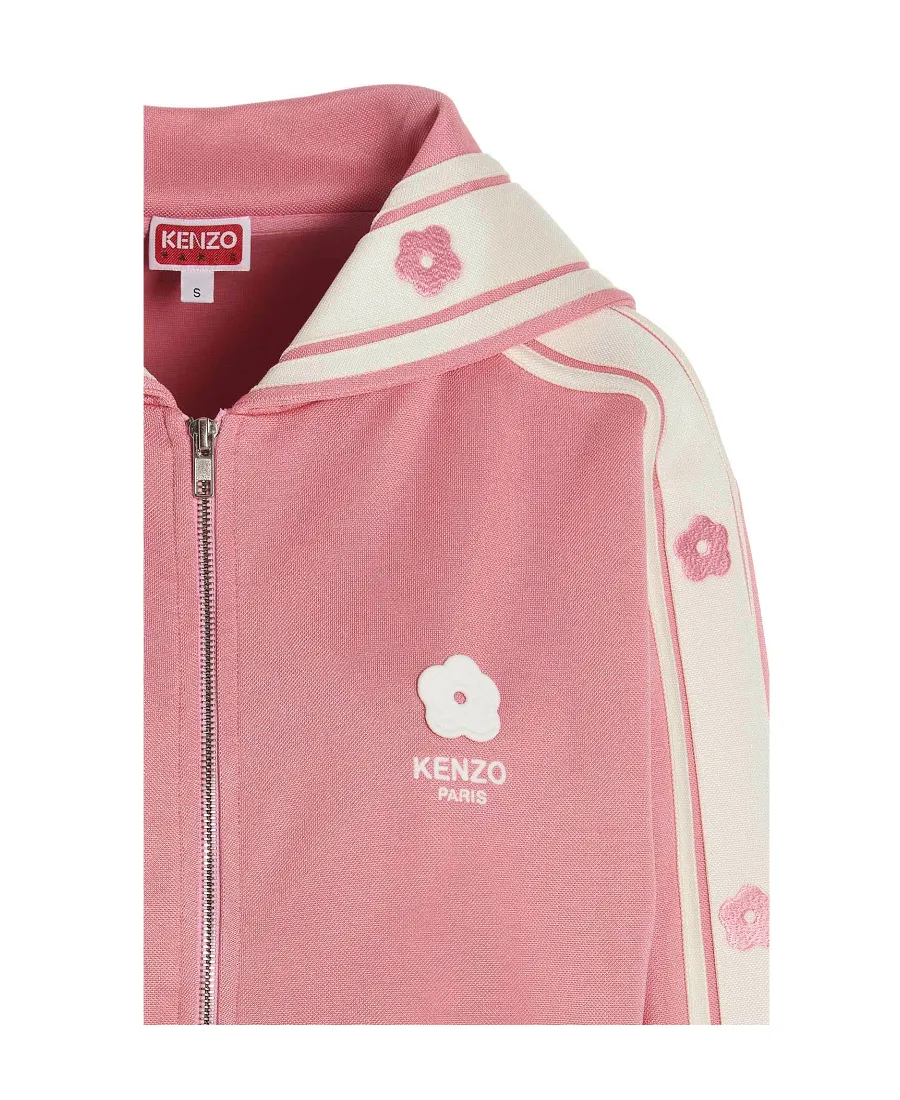 Logo Embroidered Zipped Sweatshirt