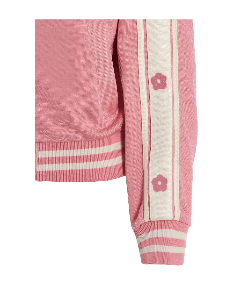 Logo Embroidered Zipped Sweatshirt