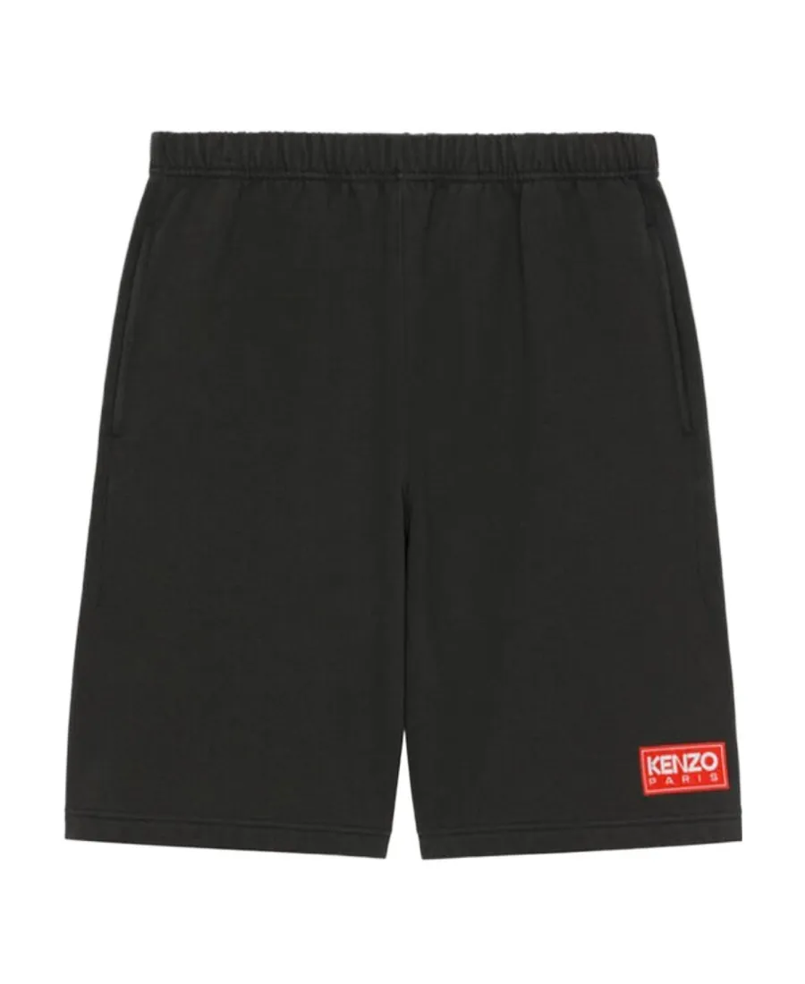 Logo-Patch Mid-Rise Shorts