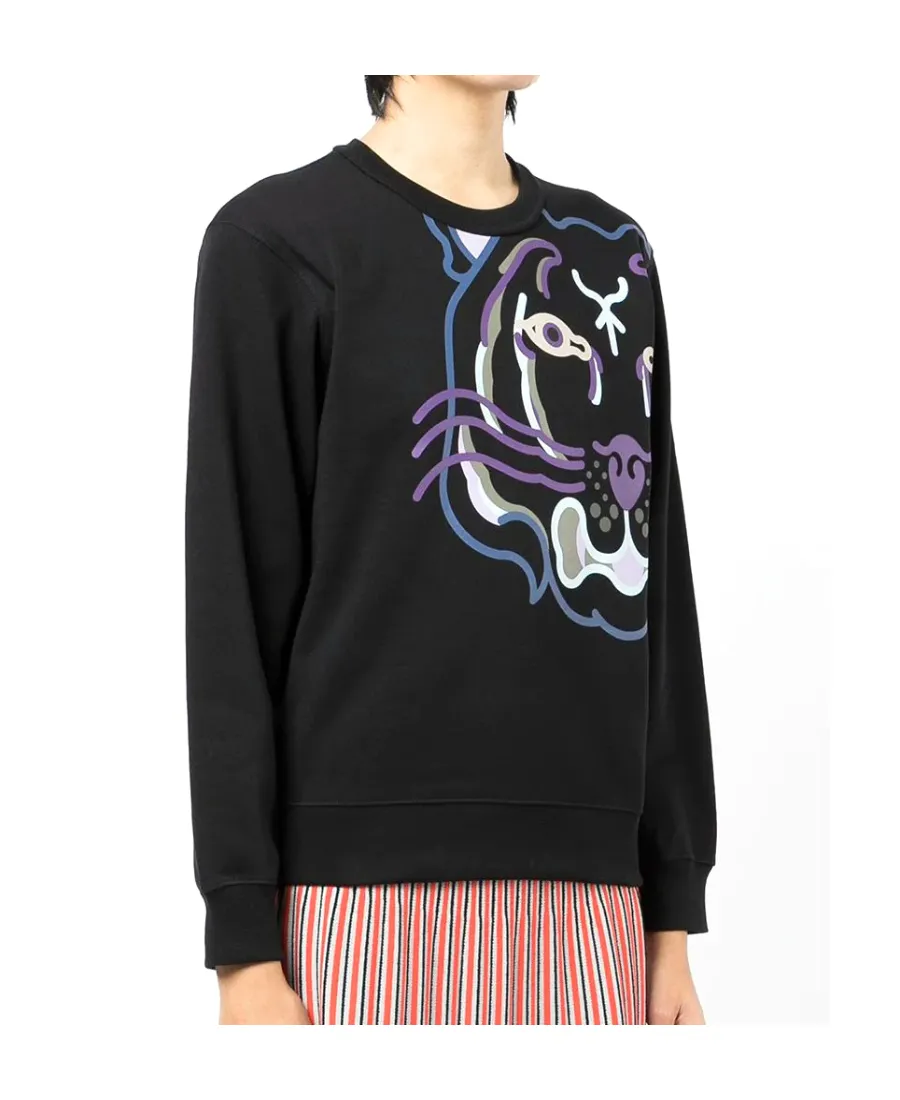 Tiger Print Sweatshirt