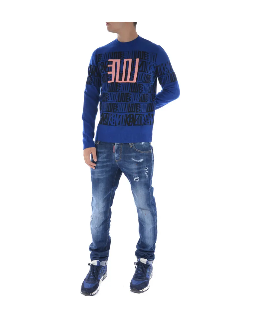 Round Neck Knitted Sweater