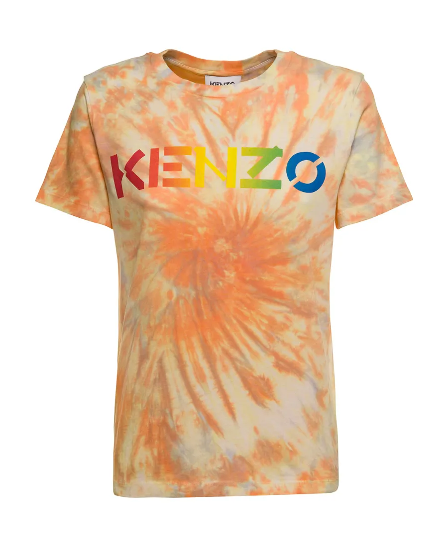 Tie-Dyed Crewneck T-Shirt
