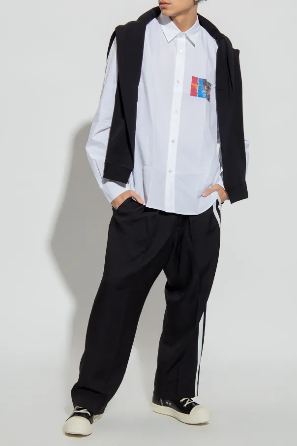 Graphic Printed Long-Sleeved Shirt