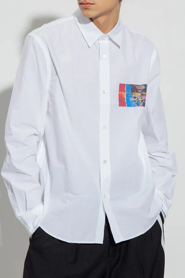 Graphic Printed Long-Sleeved Shirt