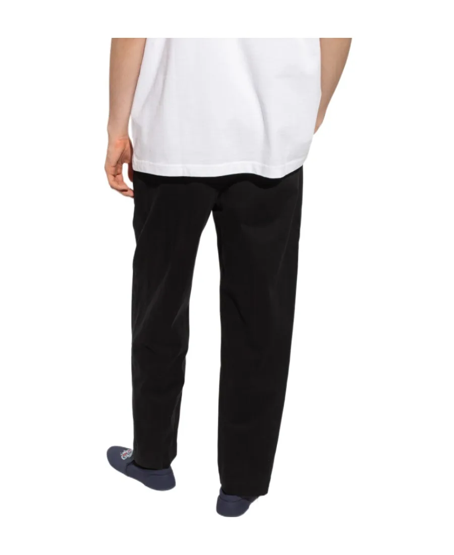 Logo-Patch Detail Chinos