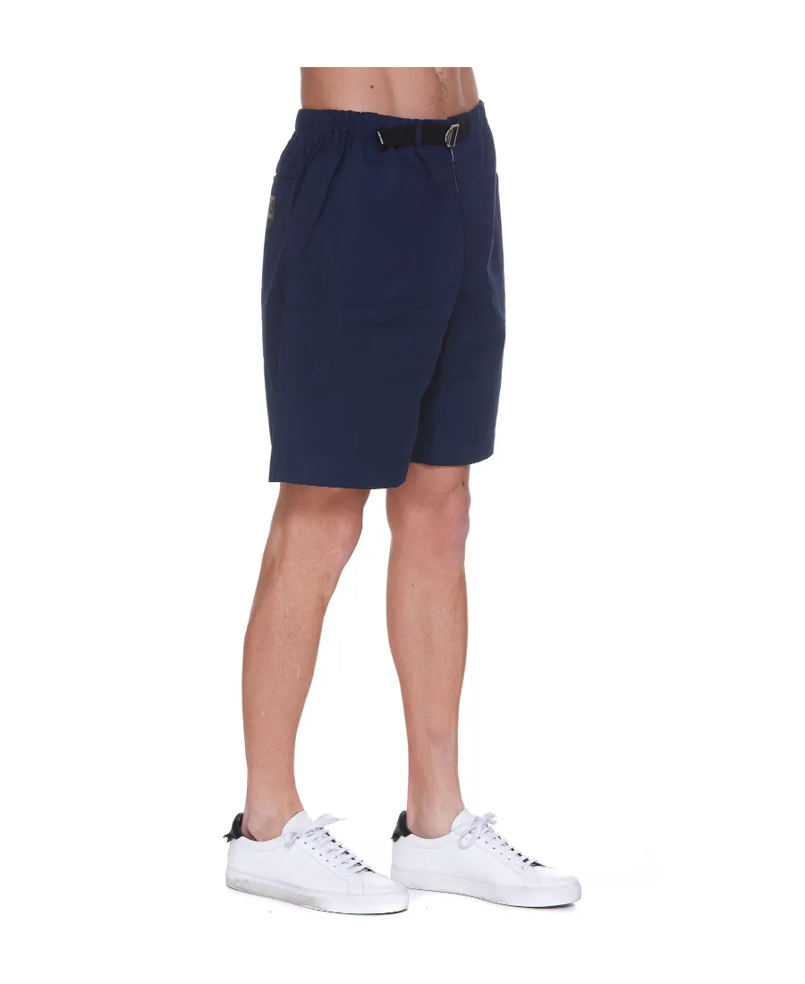 Buckle Knee-Length Shorts
