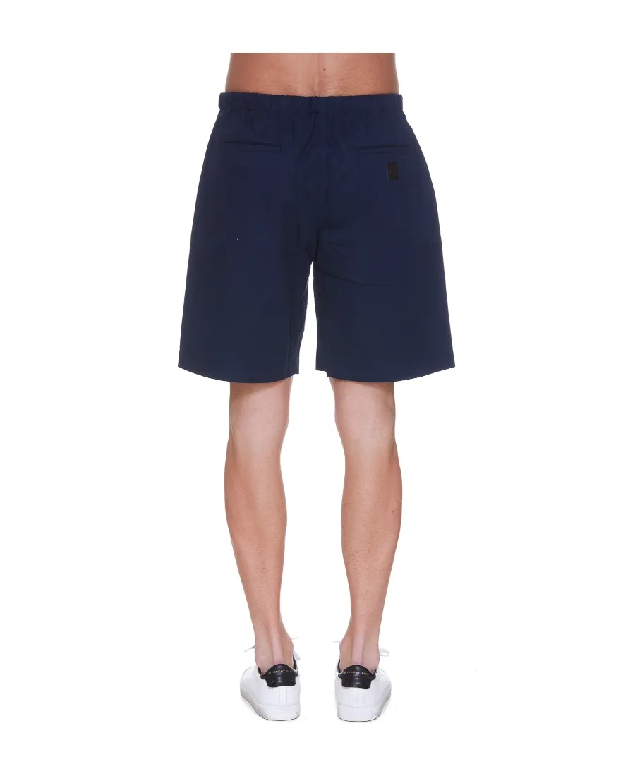 Buckle Knee-Length Shorts