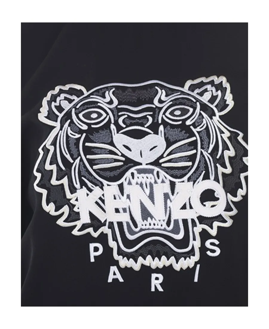 Tiger Head Embroidered Sweatshirt
