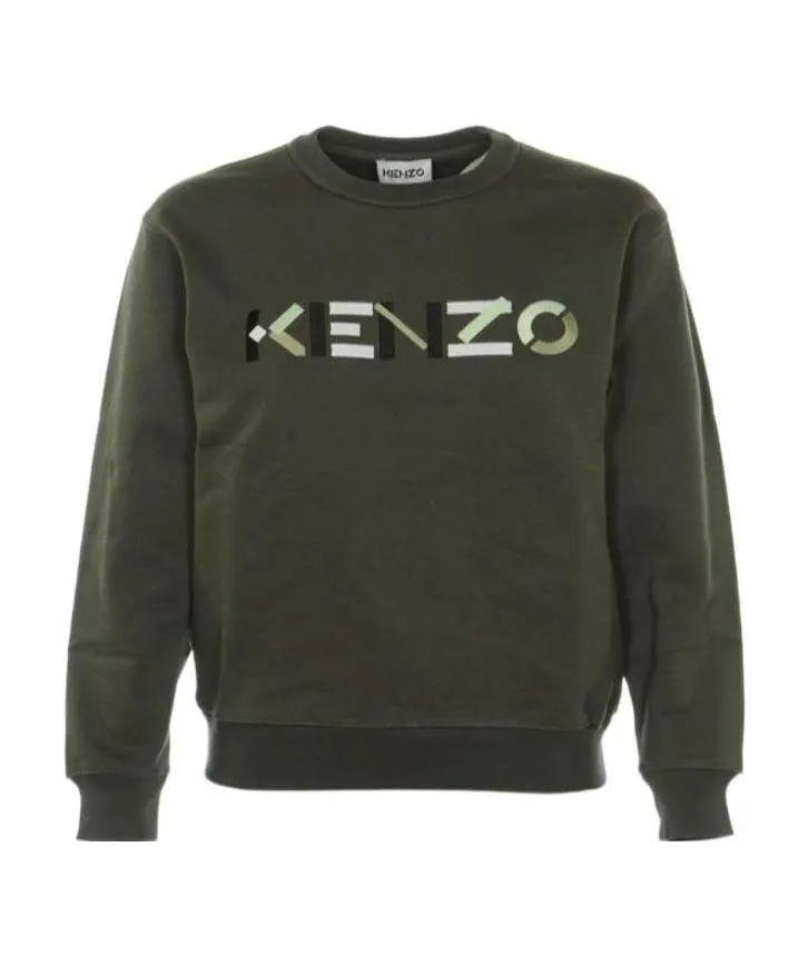Embroidered-Logo Sweatshirt