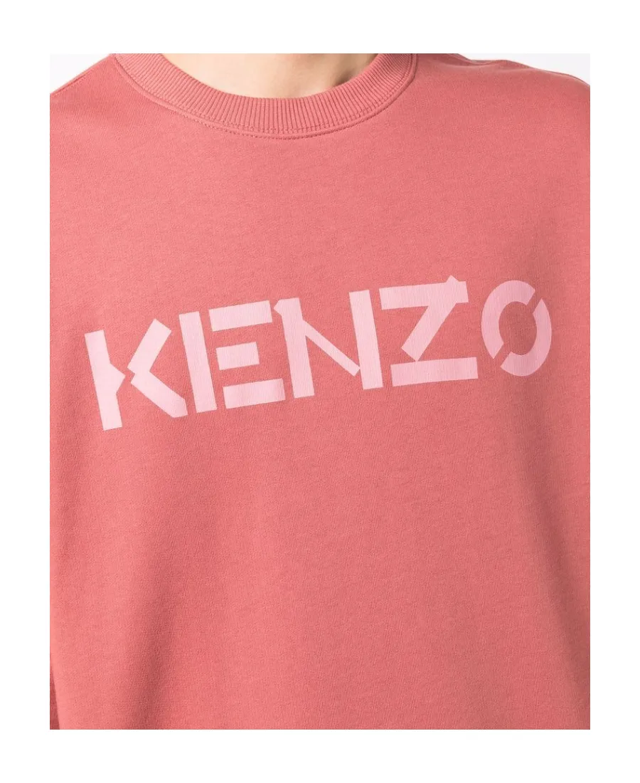 Logo Print Cotton Sweatshirt