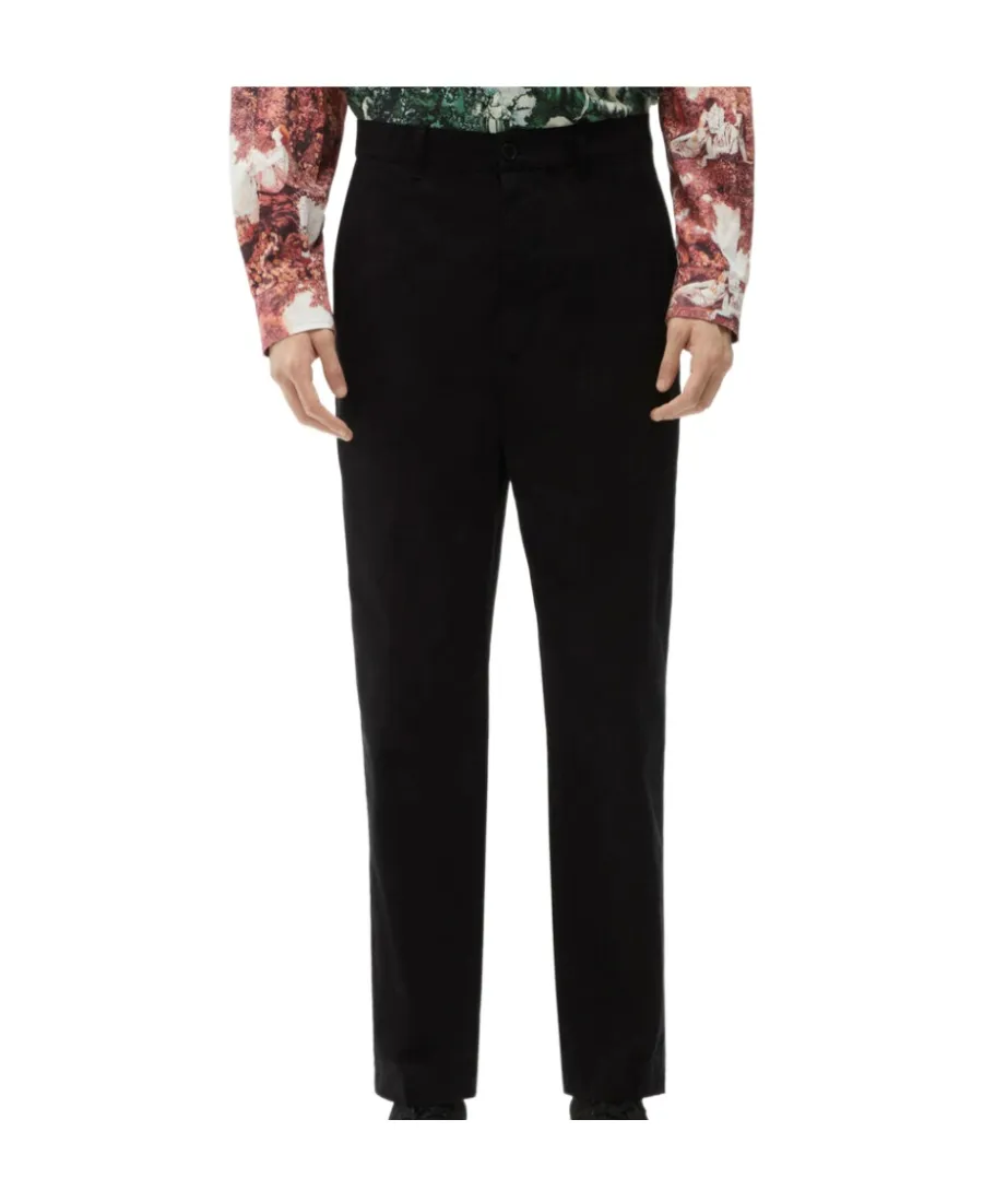 Tapered Cropped Trousers