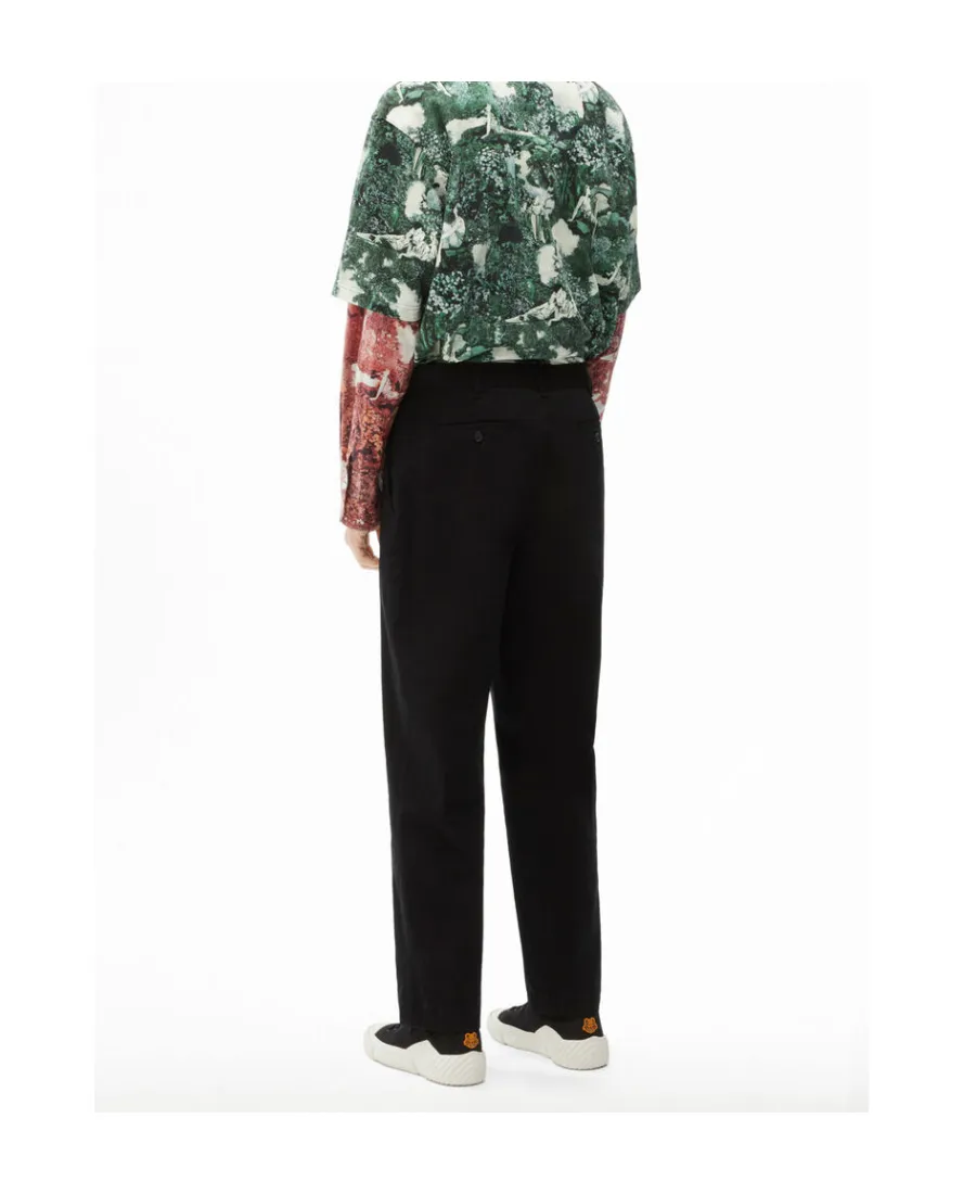 Tapered Cropped Trousers