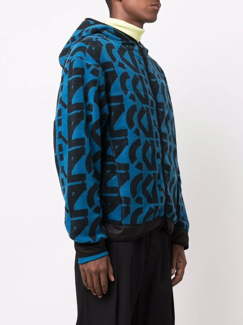 Allover Monogram Zipped Hoodie