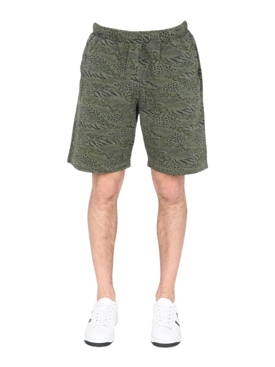 Printed Bermuda Shorts