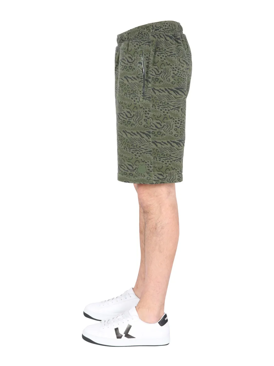 Printed Bermuda Shorts