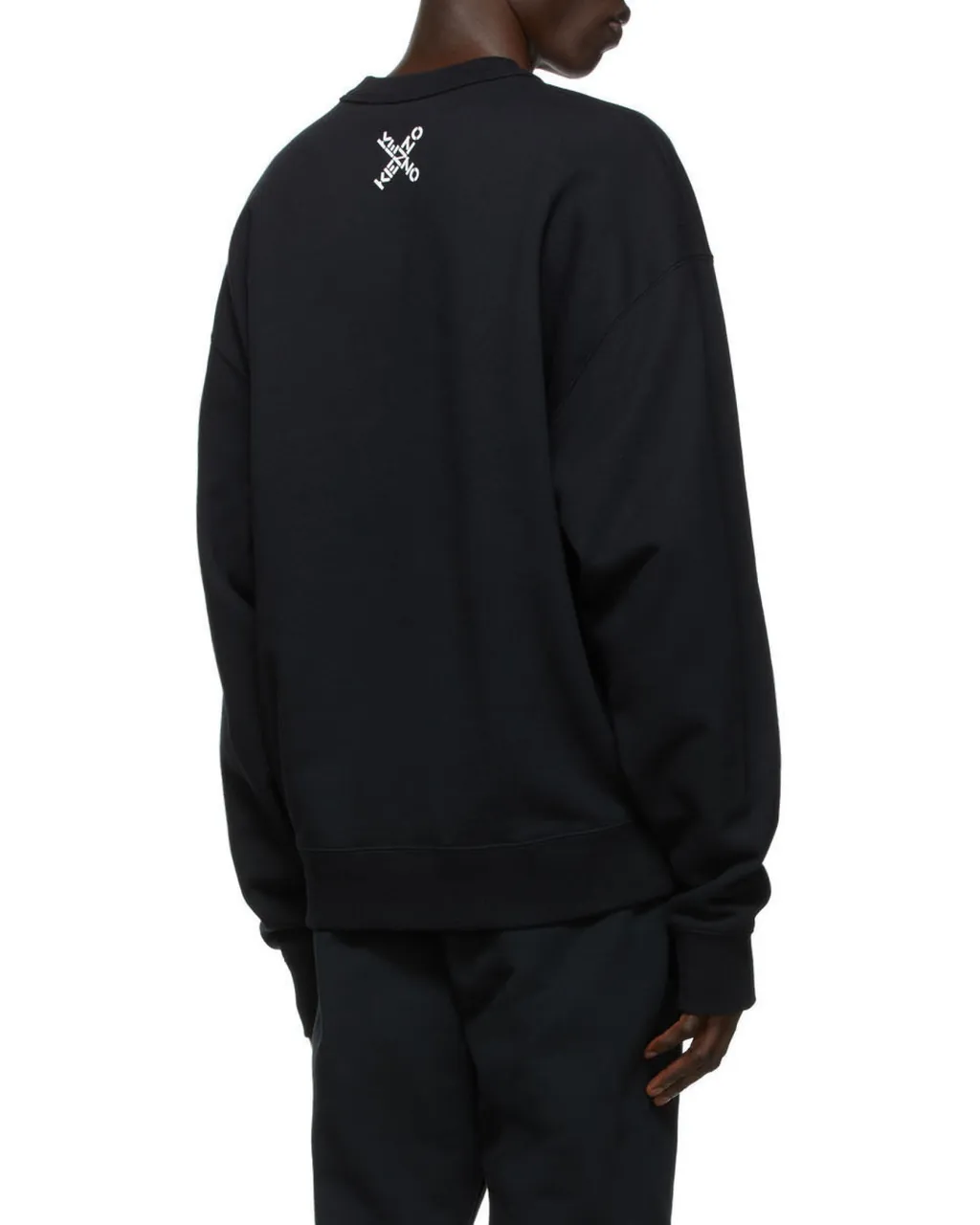 Sport Big X Logo Print Sweatshirt