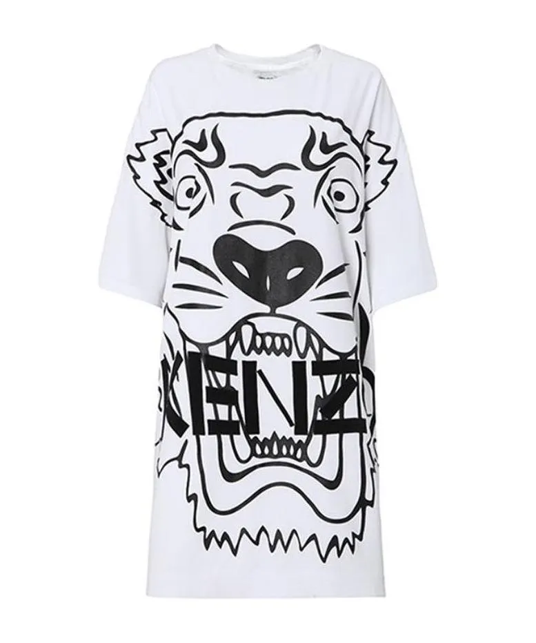 Logo Printed Dress