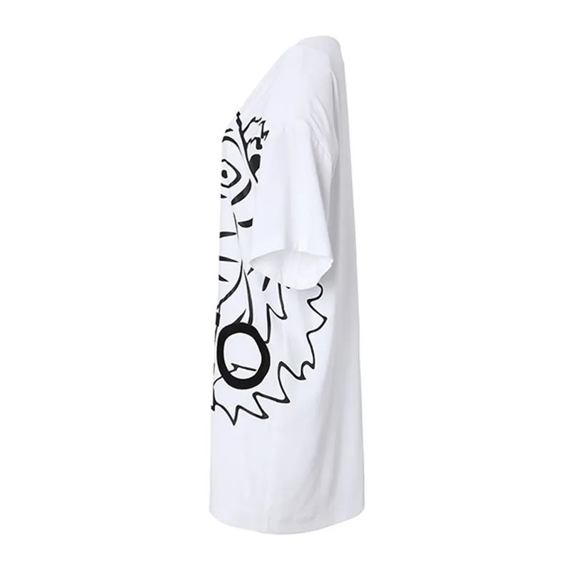 Logo Printed Dress
