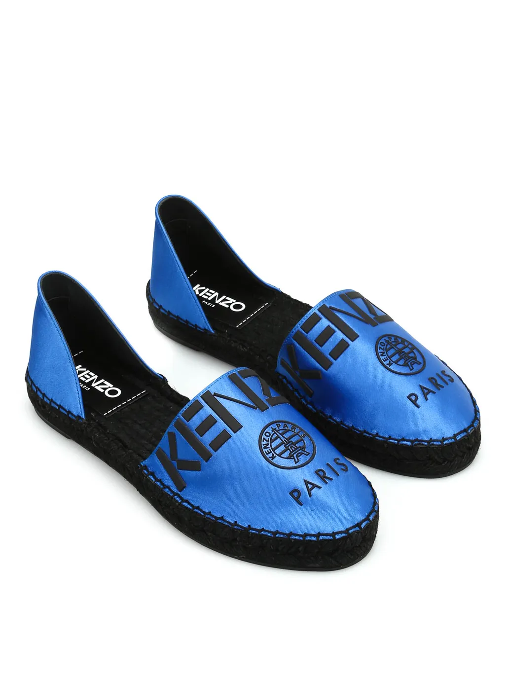 Logo Satin Flats