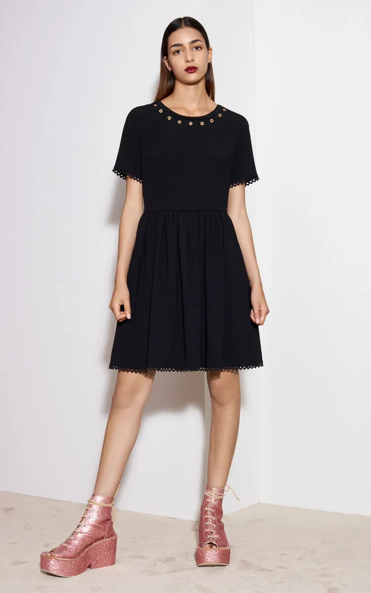 Horn-Shaped Mini Dress