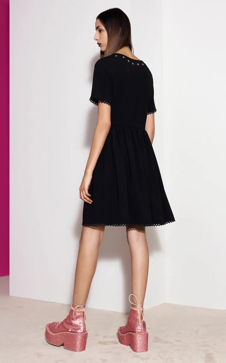 Horn-Shaped Mini Dress