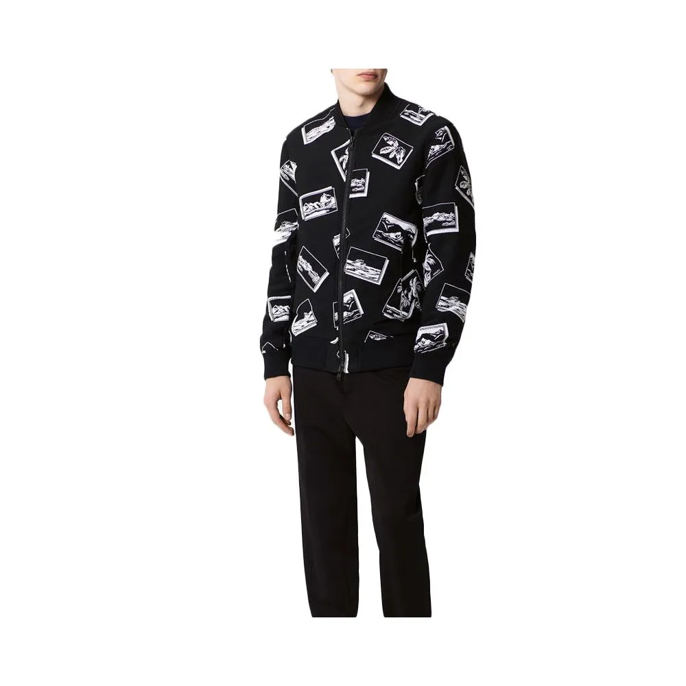Printed Baseball Jacket