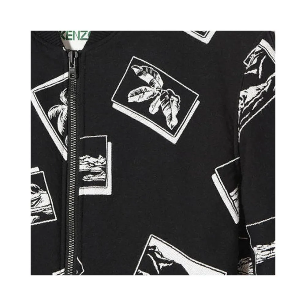 Printed Baseball Jacket