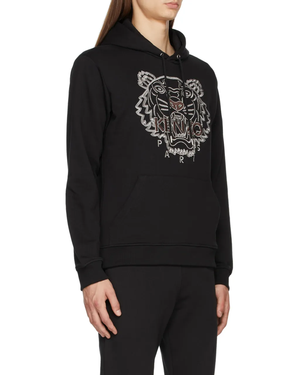 Logo Embroidered Hoodie