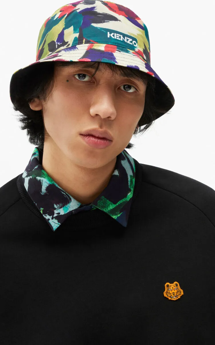 Logo Patch Ribbed Hem Sweatshirt