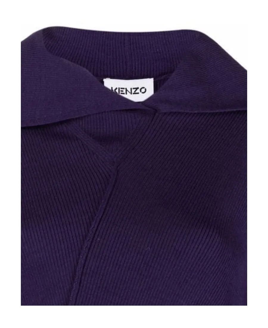 Foldover Collar Jumper